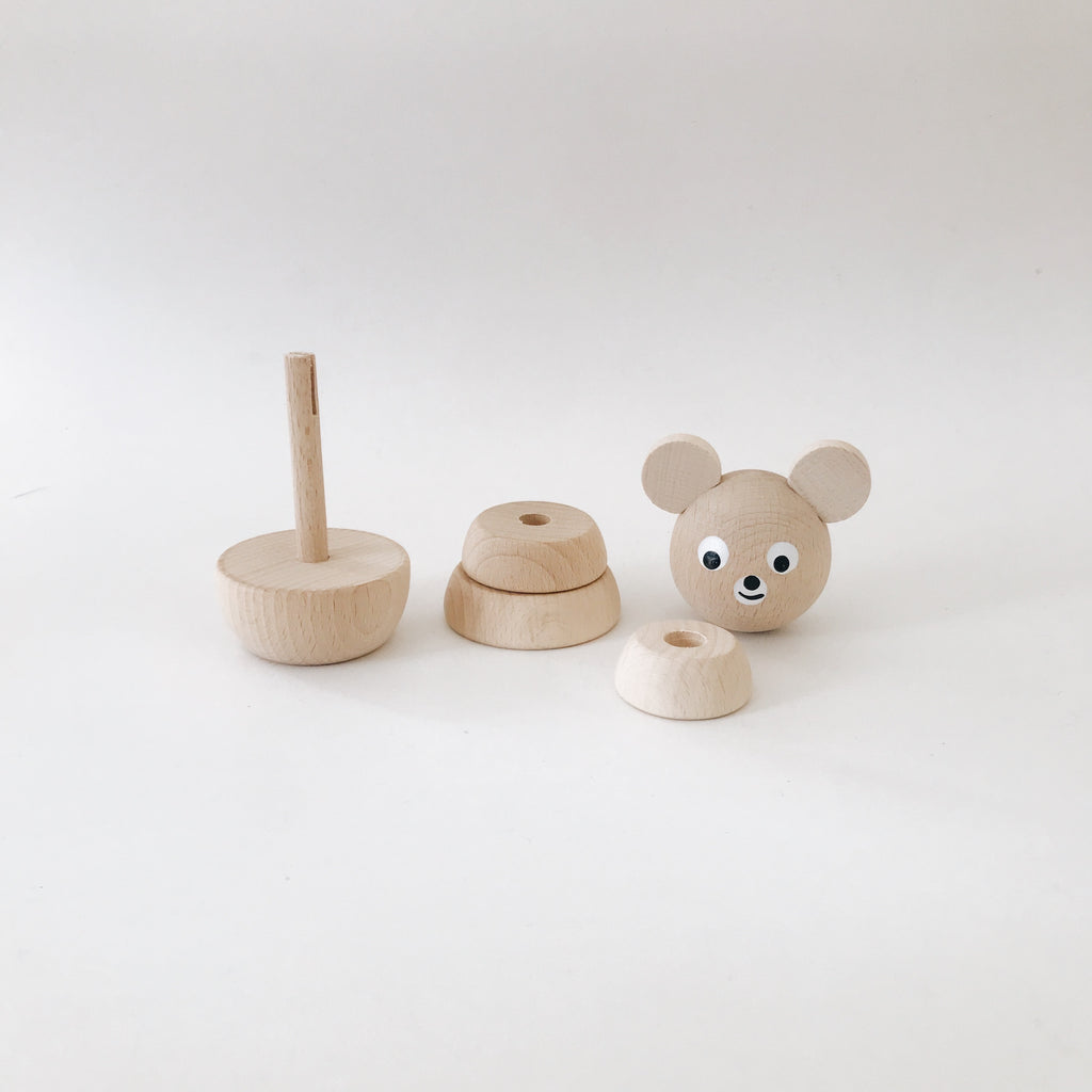 Wooden Stackable Animals - Bear - Andnest.com