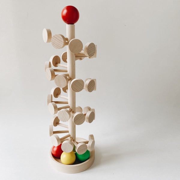 Wooden Cascading Ball Tower - Andnest.com