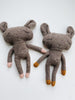 Lambswool & Kapok Plush Bunny - Pink or Yellow - Andnest.com