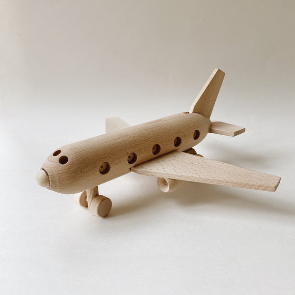 Handmade Wooden Airplane - Andnest.com