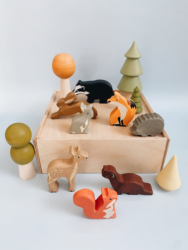 Wooden Woodland Animals - Andnest.com