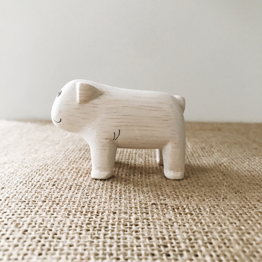 Wooden Animals - Bulldog - Andnest.com