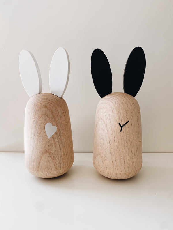 Wooden Bunny Chimes - Andnest.com