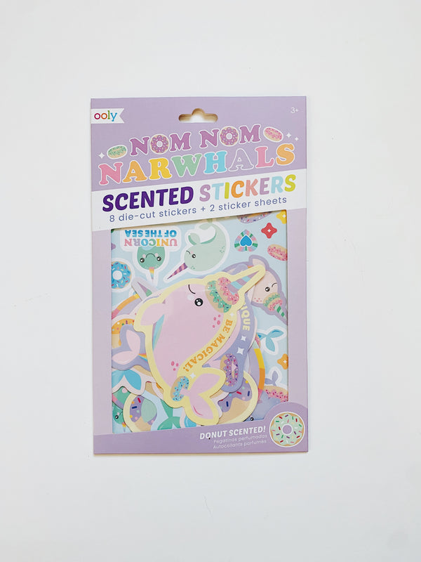 Nom Nom Narwhals Scented Stickers - Andnest.com