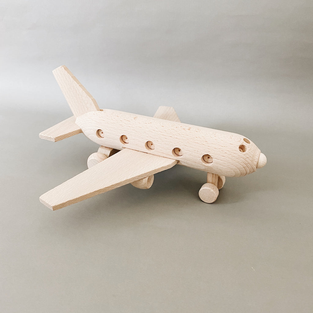 Handmade Wooden Airplane - Andnest.com