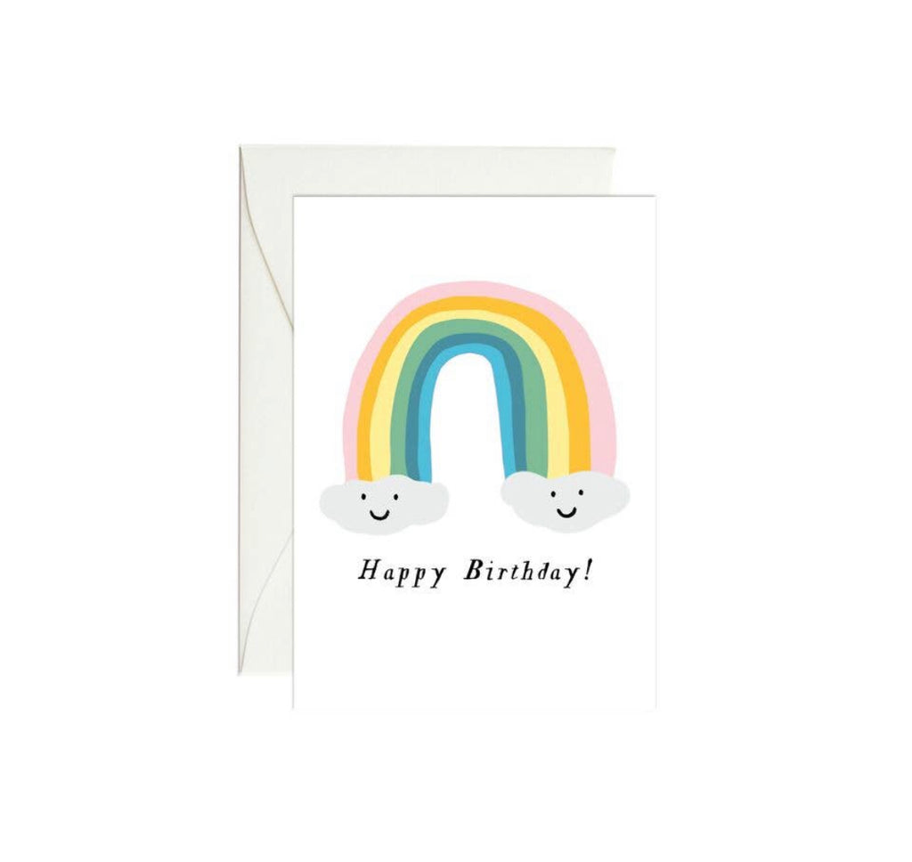 Happy Birthday Rainbow- Mini Enclosure Card - Andnest.com