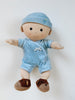 Organic Cotton Baby Doll - Blue - Andnest.com