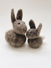 Fair Trade Felt Bunnies Set - Grey or Orchre - Andnest.com