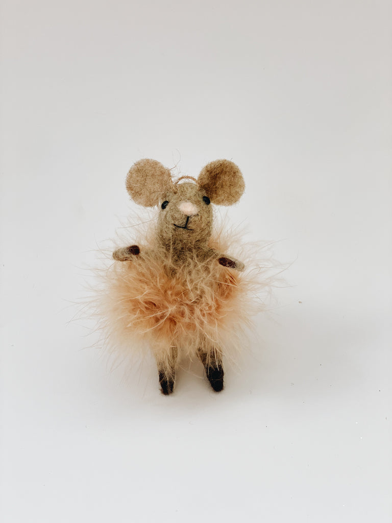 Felt Mice Ornament - Knitting Mouse Ornament– Andnest