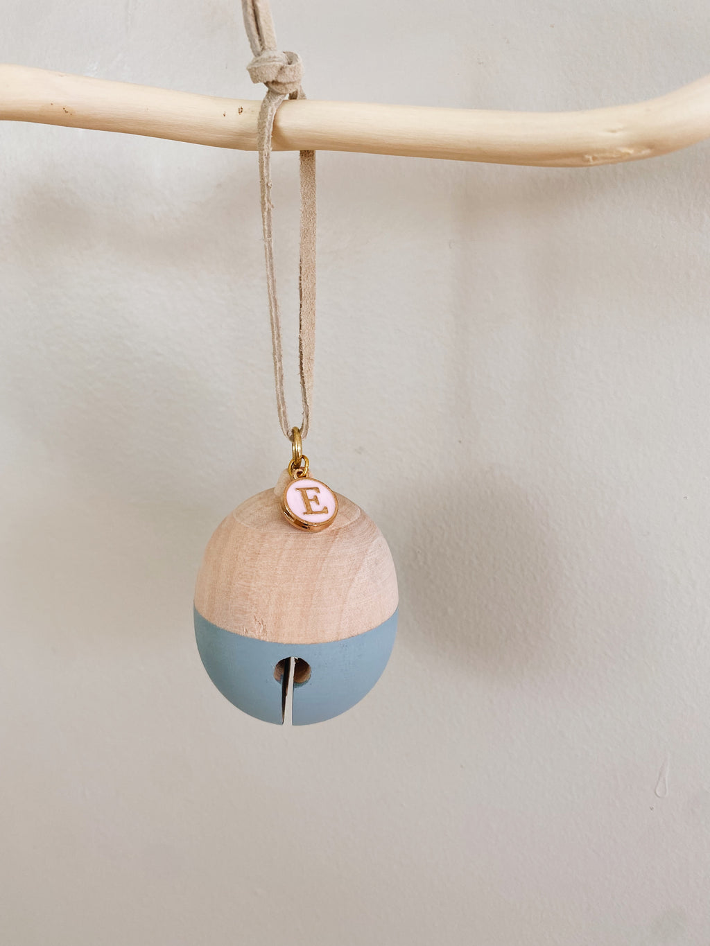 Personalized Hand Painted Wooden Jingle Bell Ornaments - Andnest.com