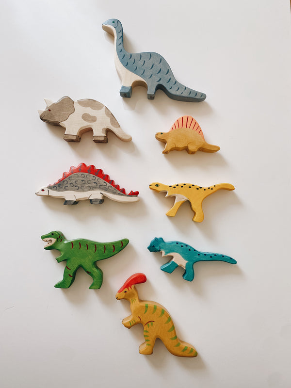 Wooden Dinosaurs - Holztiger - Andnest.com