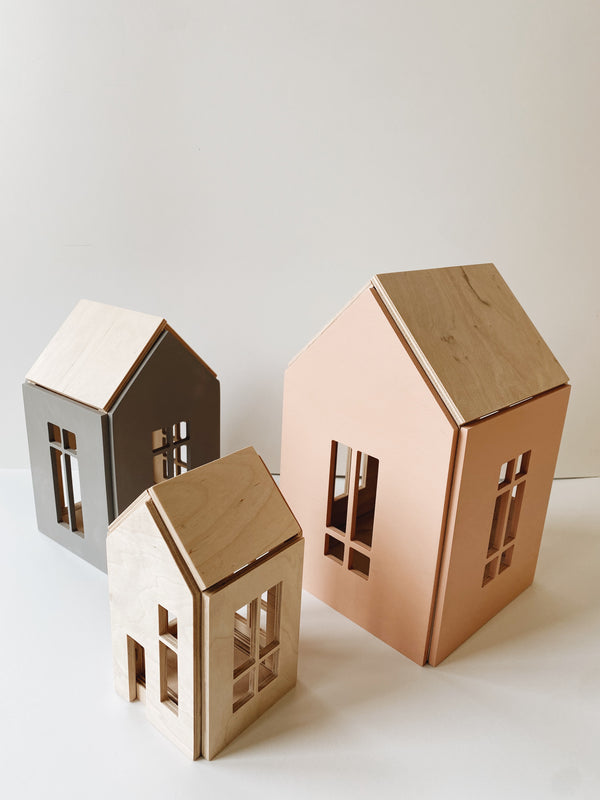 Wooden Magnetic Doll House - Small, Medium and Large - Andnest.com