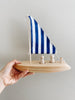 Wooden Sail Boat - Andnest.com
