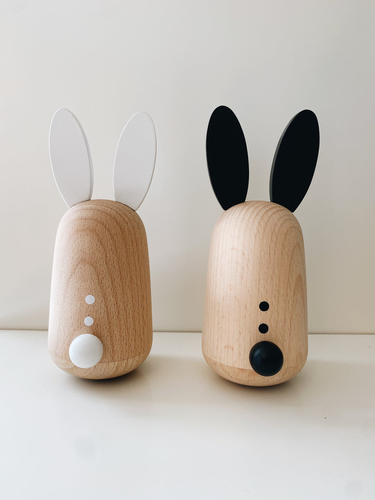 Wooden Bunny Chimes - Andnest.com