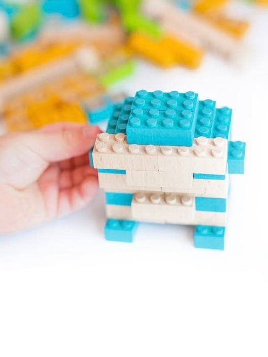 Eco Brick Color Building Set - 54 pieces - Andnest.com