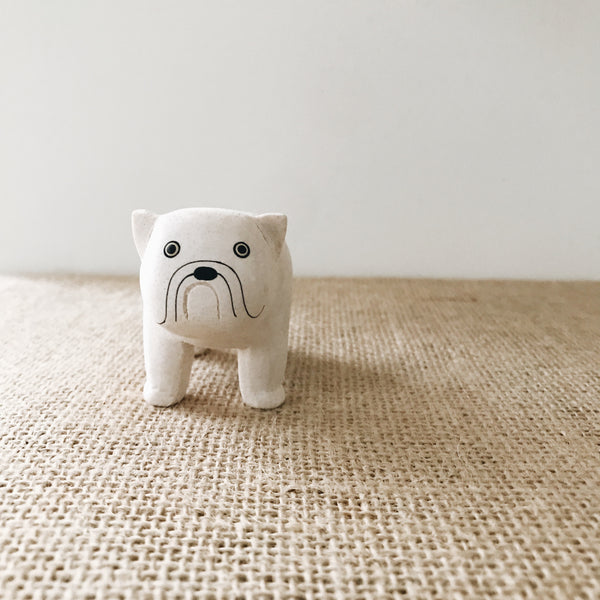 Wooden Animals - Bulldog - Andnest.com