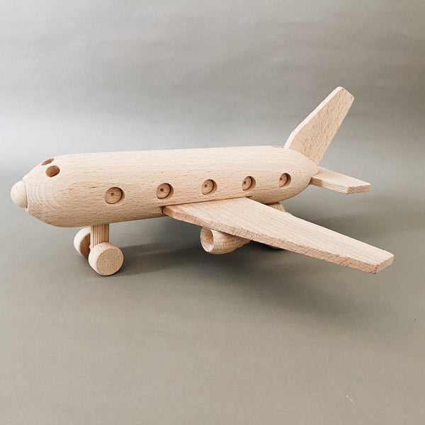 Handmade Wooden Airplane - Andnest.com