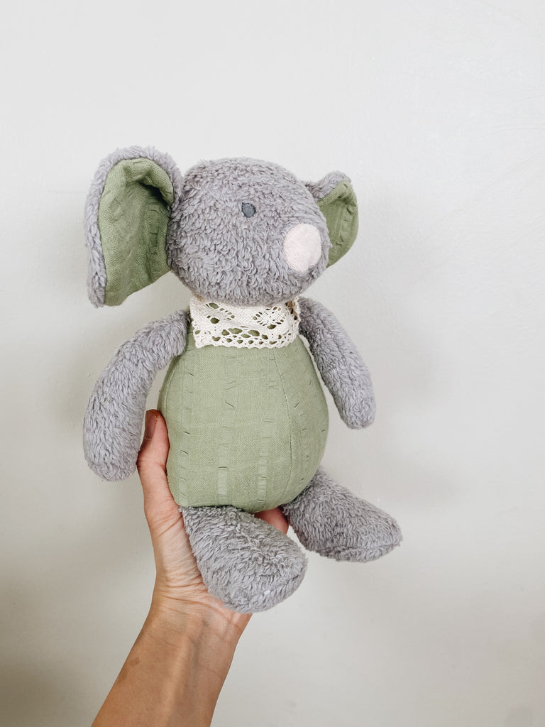 Organic Baby Plush Toy - Bunny, Bear, Mouse - Andnest.com