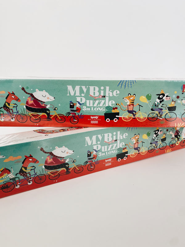 My Bike Puzzle - An almost 10 ft Long Puzzle (54 pieces) - Andnest.com