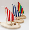 Wooden Sail Boat - Andnest.com