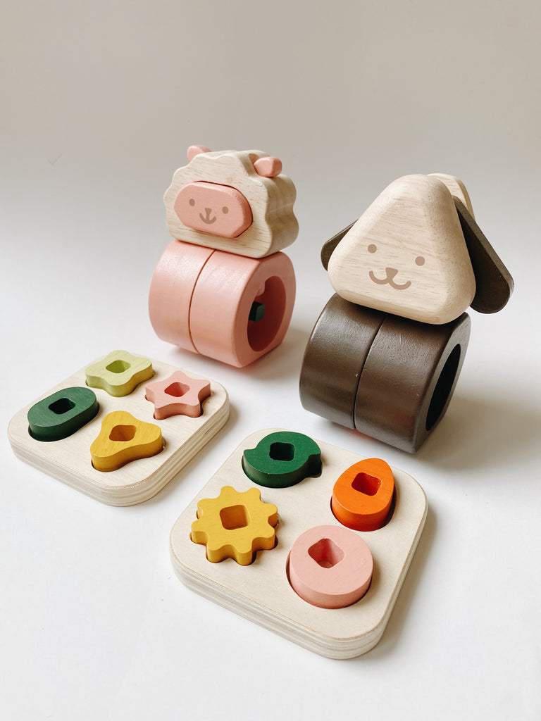 Woofy wooden toy set - Andnest.com