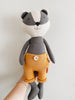 Organic Knit Plush - Badger - Andnest.com