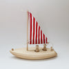Wooden Sail Boat - Andnest.com