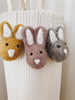 Fair Trade Felt Bunny Set - Andnest.com