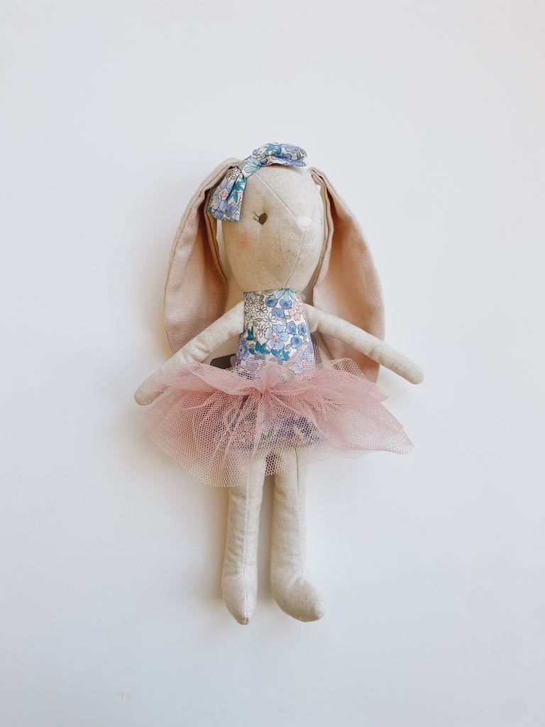 Ballerina Bunny - Liberty Rose Garden or Liberty Blue - Andnest.com