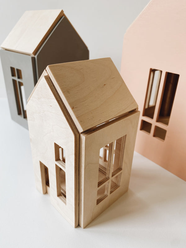 Wooden Magnetic Doll House - Small, Medium and Large - Andnest.com
