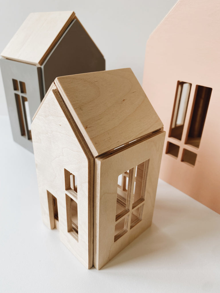 Wooden Magnetic Doll House - Small, Medium and Large - Andnest.com