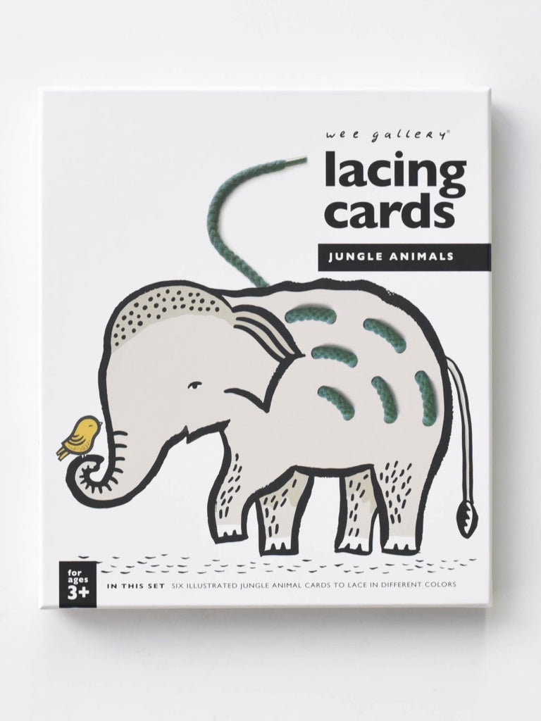 Lacing Cards Jungle Animals - Andnest.com