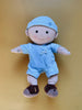 Organic Cotton Baby Doll - Blue - Andnest.com