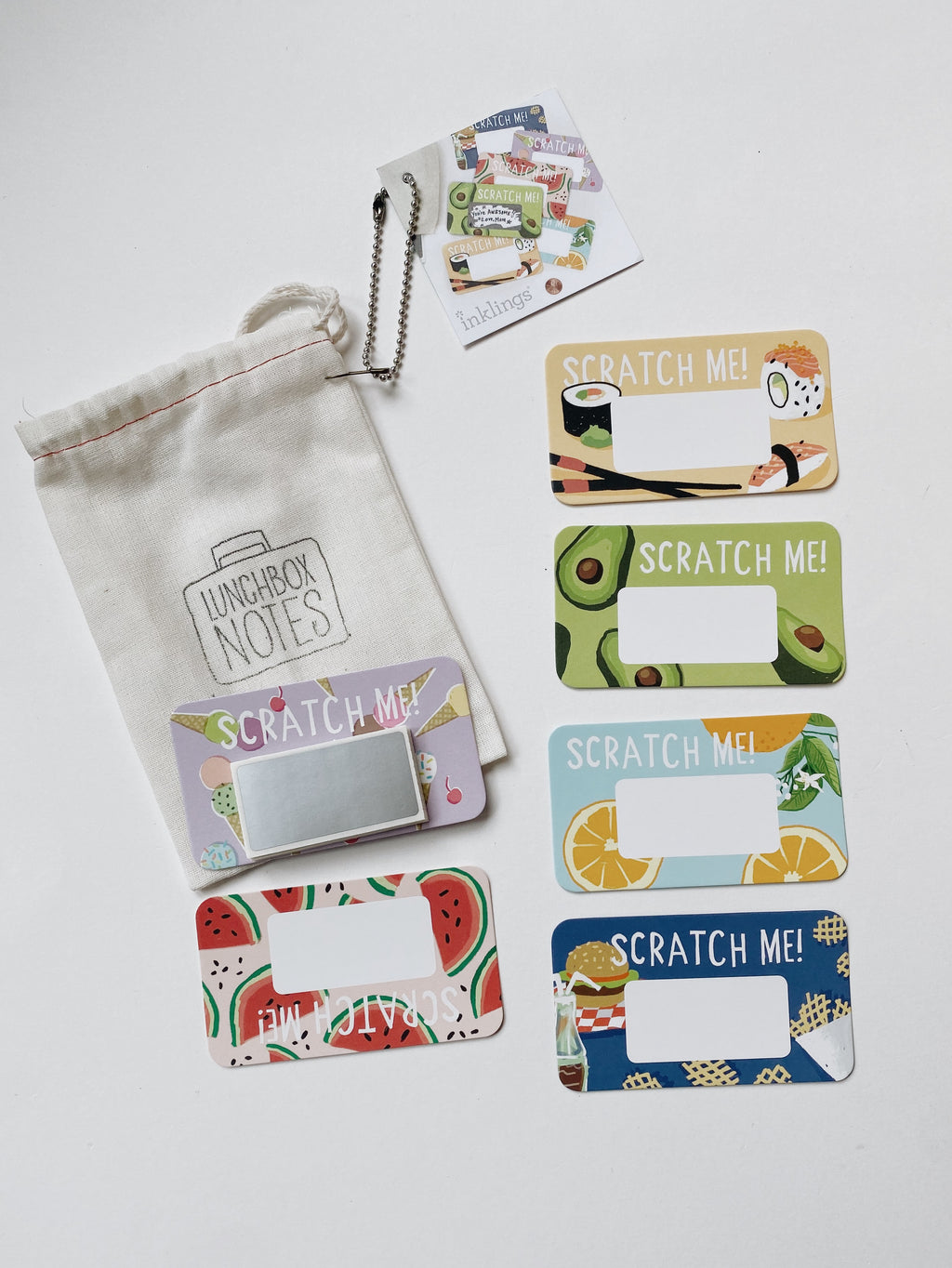 Scratch-off Lunchbox Notes - Andnest.com
