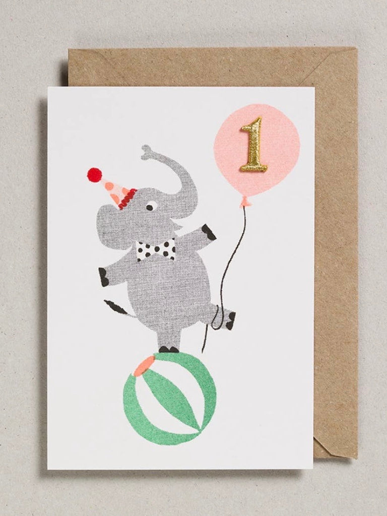 Happy Birthday Card - Ages 1, 2, 3 - Andnest.com