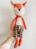 Organic Knit Plush - Fox - Andnest.com