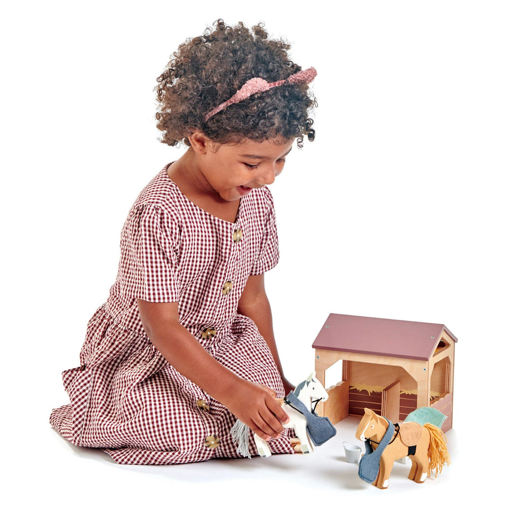 The Stables Wooden Playset - Andnest.com