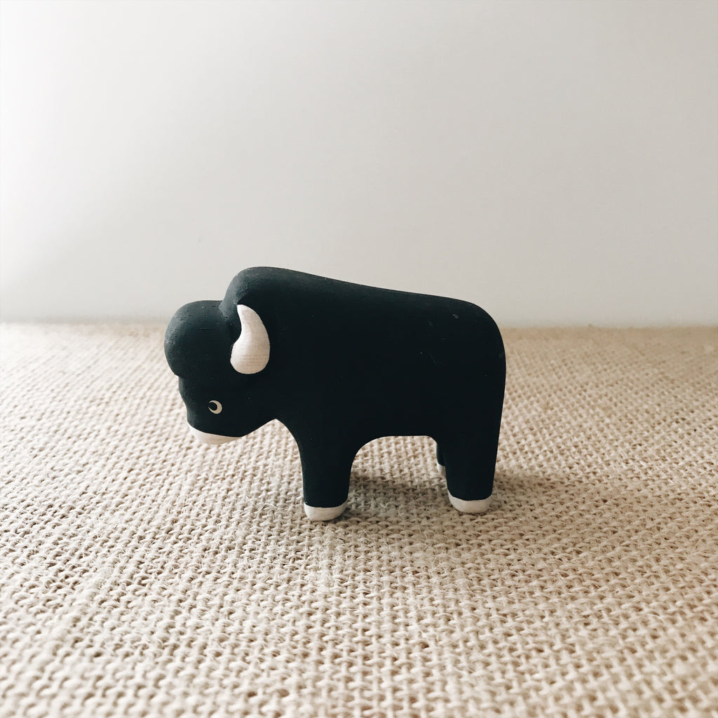 Wooden Animals - Bison - Andnest.com