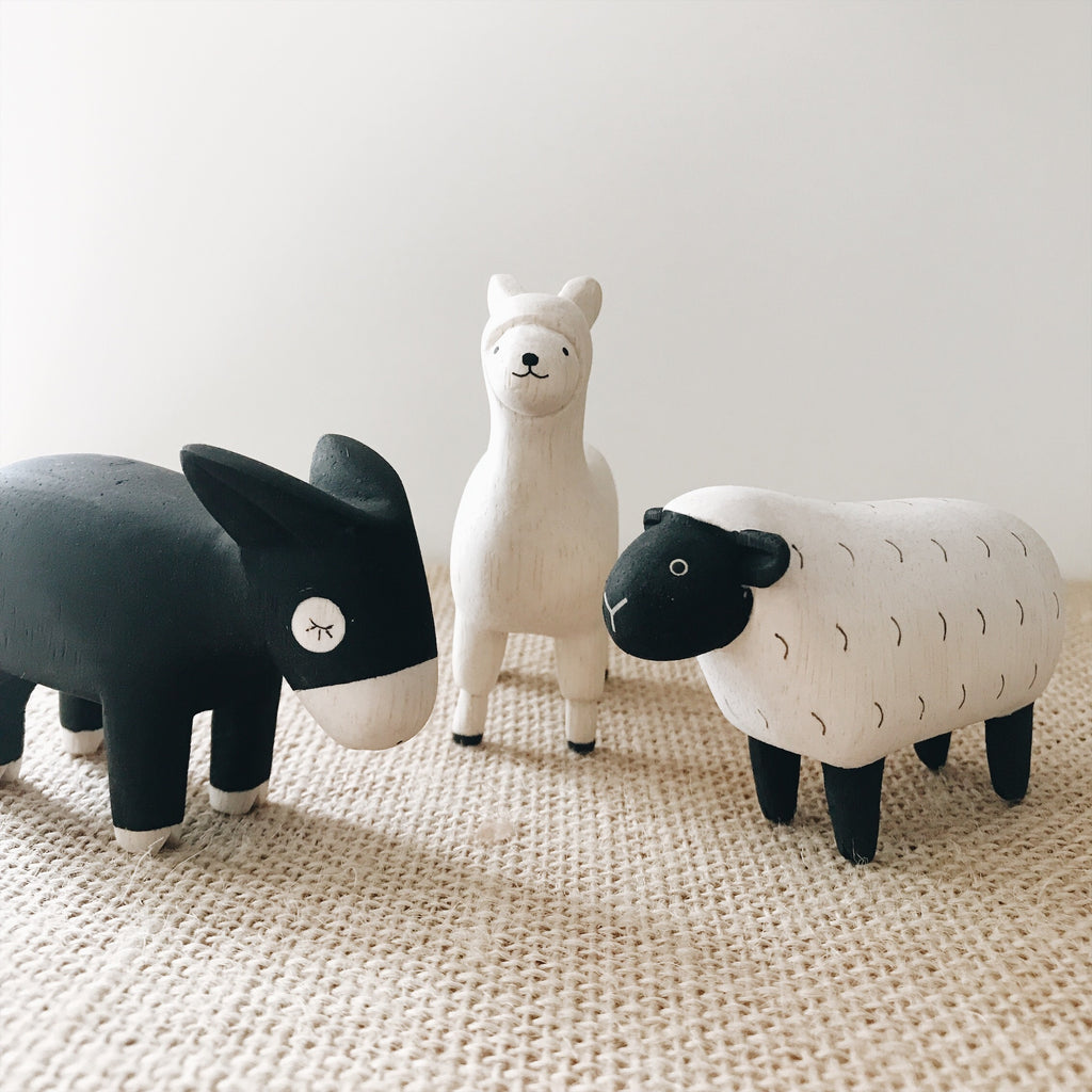 Wooden Animals - Donkey - Andnest.com