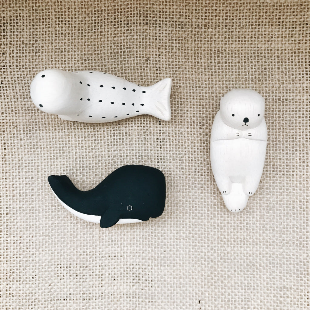 Wooden Animals - Whale - Andnest.com