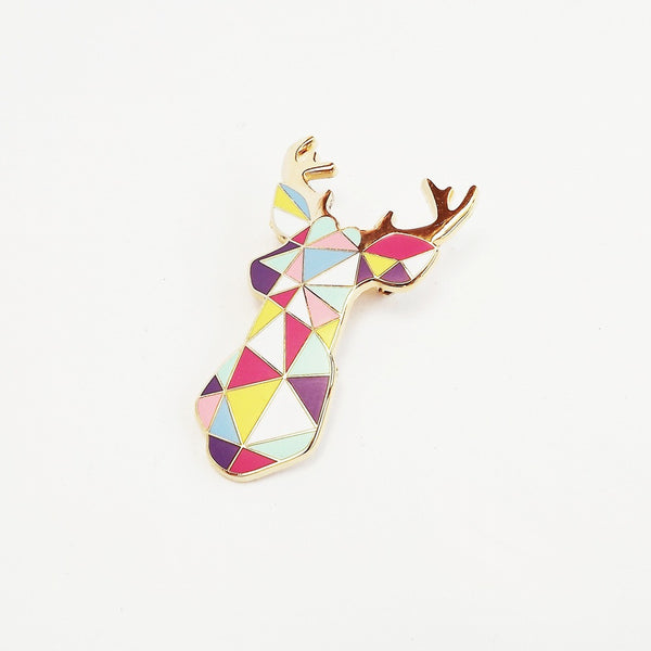 Stag Brooch - Andnest.com